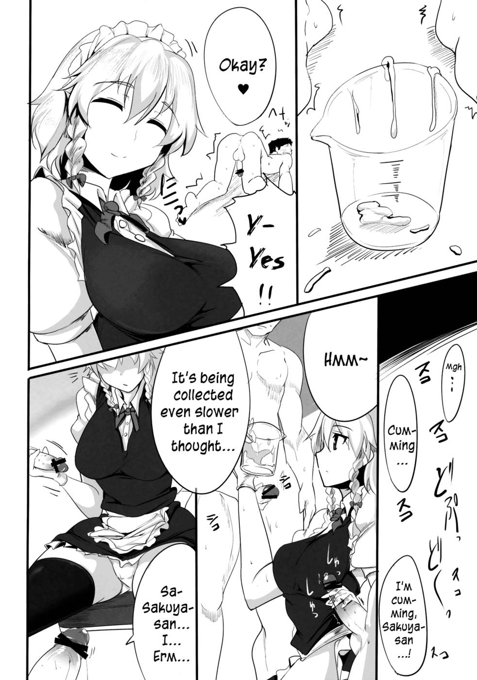 Hentai Manga Comic-Sakuya-Squeezing Night-Read-10